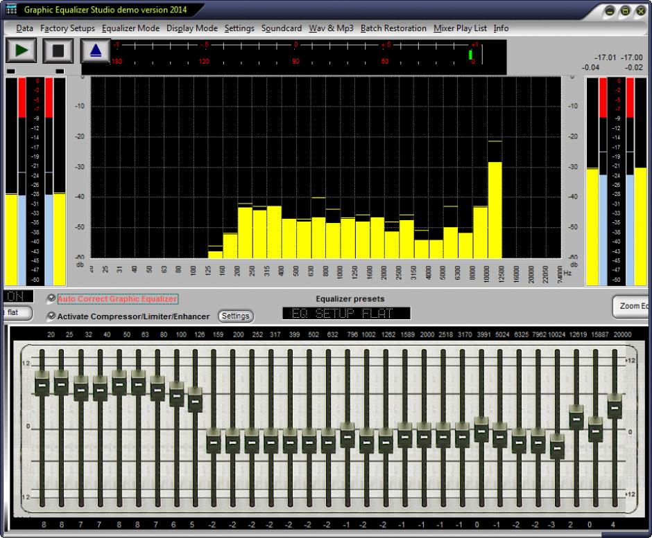 Graphic equalizer for windows 8
